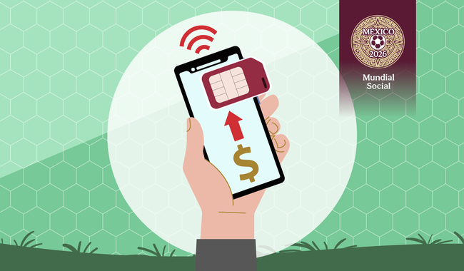 ¿Roaming o eSIM? Profeco orienta a las y los aficionados para evitar gastos imprevistos